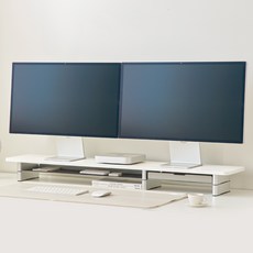 일리안 모니터 받침대 L, 화이트