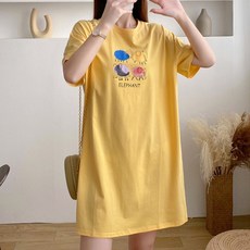 短袖哺乳印花上衣