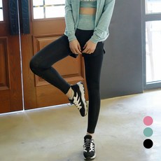 엘쏘 여성용 하이웨스트 필라테스 러닝 반바지 일체형 레깅스