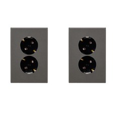 TILINS 2孔插座, 2個