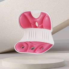 스마트체어 제이미마켓 인체공학 의자 바른자세, 레드