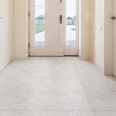 Hyundai Sheet Easy自安裝塗層膠地板裝飾磚, 米色大理石 (JL-52002), 12個