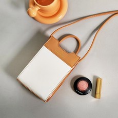 FROM HEAVEN Cellbag 迷你斜揹包 H821, 鮭魚色