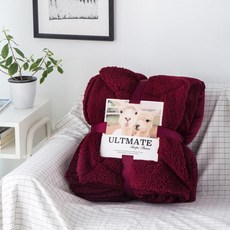 다루미 마카롱 양털 담요 캠핑 블랭킷