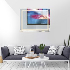 원하 LED 사각 거울등 22W 4000K, 화이트