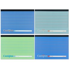 Bfancy Junior Campus 小學橫式英文筆記本 4種, A套組, 1套