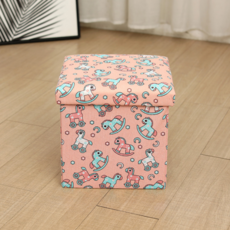 YMJ收納箱椅子 JS40-0016, 獨角獸