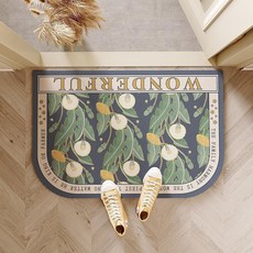 浴室防滑珪藻土腳踏墊, 海軍藍