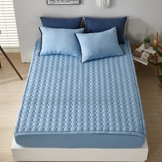 BODRE 柔軟超細纖維薄墊+枕套組