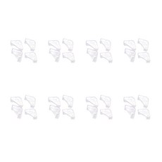 Agard 上下角墊 4p, 透明, 8個