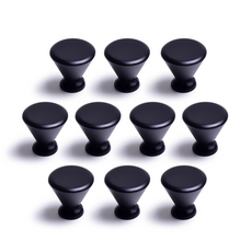 Sonjabisesang Melody 1孔家具把手 黑色, 10個