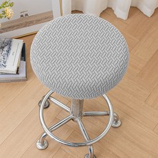 알럽홈 가정용 미용실 회전 의자 원형 스툴 의자 커버 L261-0111FR, TYPE 2, 2개