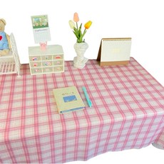 Market Pio 廚房漸層格紋桌布, 款式4, 80 x 120 cm