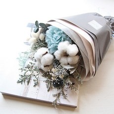 THE VOM 棉花繡球花花束, 藍色