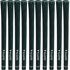 T YOUND 圓形高爾夫球桿握把, 綠色, 10個