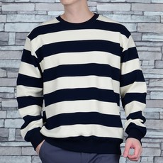 Townclo 條紋 橫條紋 圓領衛衣 Y