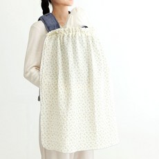 와이엠마마 다용도 아기띠 거즈 블랭킷, 블루밍블루