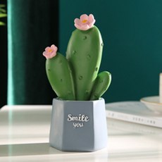 德弗洛商務 仙人掌北歐風居家裝飾擺件, 迷你綠色百年草
