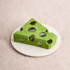 Puppy Dream 貓咪起司拼盤狩獵遊戲玩具盒 10055, 綠色, 1個