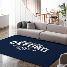 이정데코 유니버시티 로고 레터링 워셔블 카페트