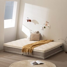 젠티스 자모고 유로탑 독립스프링 매트리스, 베이지