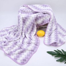 제이은 다이아몬드 바디타월, 퍼플, 1개, 1개입