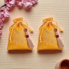 EPLYN 福袋 2入 + 吊飾 2入 套組, 黃金, 1套