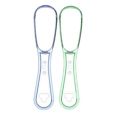 By Fit 雙重護理舌頭清潔劑藍+綠套組, 1套