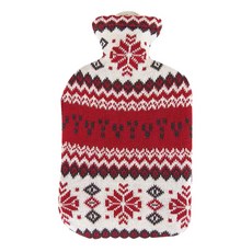 sanger 保溫水袋蒸氣包 2L 針織棉布國城, 1個