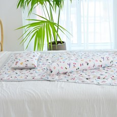 아띠블랑 유아용 인견 침구 4종세트, 코알라비치