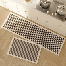 바디보 모던 데일리 소프트 주방매트 2종 세트, S7, 1세트