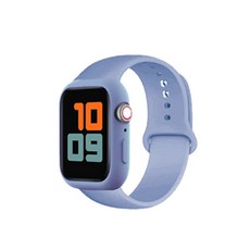 bob 運動風全包覆一體式矽膠錶帶 44mm, 薰衣草紫