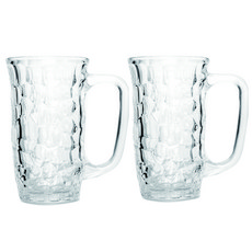 Thesoulbean 蜂巢玻璃啤酒杯, 2個