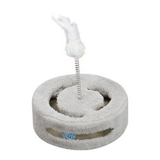 펫트롱 반려동물 셀프 놀이 장난감 미니 25 x 25 cm, 그레이, 1개