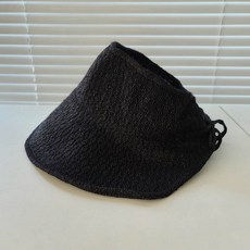 夏日感編織空頂遮陽帽