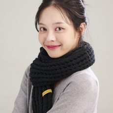 데이닉 와플 니트 머플러