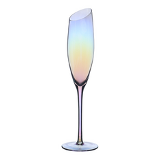 디지티 럭셔리 레인보우 홀로그램 샴페인잔, 200ml, 1개