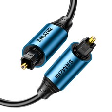 SAMZHE 優質 SPDIF 音訊光纖線 3m, 混色, GYP, 1個