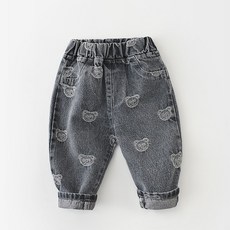 STARDOOR 幼兒小熊圖案鬆緊褲