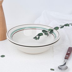 카네수즈 데일리 샐러드 파스타 원형 볼 2호, 민트, 2개