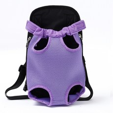 Market A 寵物網眼移動提籠, 紫色