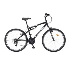 레스포 삼천리자전거 태풍 DX 21단 66.04cm + 조립쿠폰 세트, 블랙, 169cm, 1개