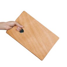 木製油畫調色盤, 1個, 1格