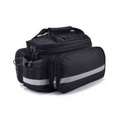 自行車後架包 CB-7000, 黑色的, 1個