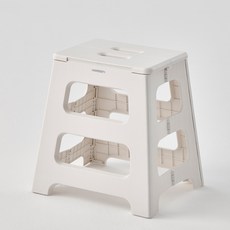 한샘 핸디 원터치 접이식 폴딩 스툴 L, 1개, 화이트