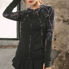 DAWONE KOREA 女性瑜珈拉鍊上衣 DWKC40