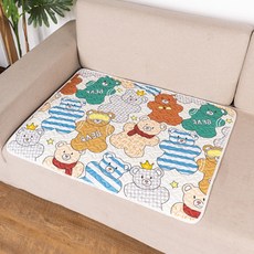 데이소이 고양이 애니멀 사계절 방석 매트, 03베어, 1개