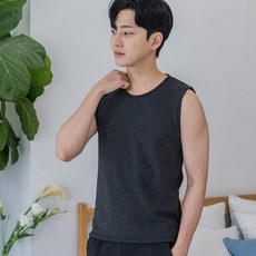 [韓國製造]A-One 男性刷毛肌肉背心 77154