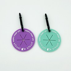 hitzzi 寵物便便夾 2件組, 薄荷綠, 紫色, 1套