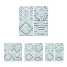 아티홈 주방 욕실 벽 두꺼운 스티커 타일 4p GXH-03, 혼합색상